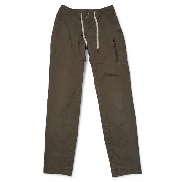 Vuori Other - Vuori Men’s Size Small Green Ripstop Jogger Pants Drawstring Waist Zip Pocket